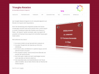trianglesrotation.de Webseite Vorschau