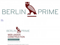 berlinprime.com Webseite Vorschau