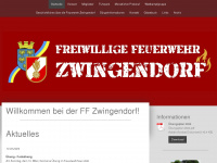 ff-zwingendorf.at Webseite Vorschau