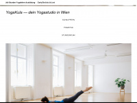 yogakula.at Webseite Vorschau