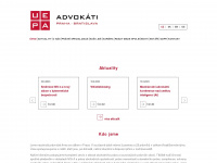 uepa.cz Webseite Vorschau