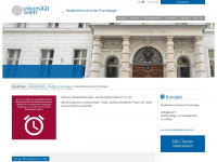 ssc-psychologie.univie.ac.at Webseite Vorschau