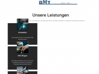 bmt-metalltechnik.de Webseite Vorschau