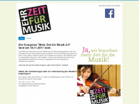 mehr-zeit-fuer-musik.de Webseite Vorschau