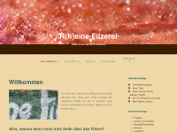 rheinefilzerei.wordpress.com Webseite Vorschau
