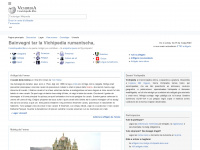 rm.wikipedia.org Webseite Vorschau