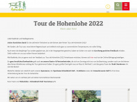 tour-de-hohenlohe.de Webseite Vorschau