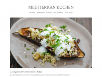 mediterran-kochen.de Webseite Vorschau