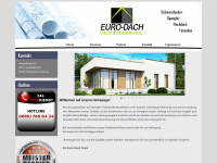 euro-dach.at Webseite Vorschau