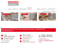 mornhinweg-eventcatering.de Webseite Vorschau