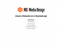 ms-media-design.com Webseite Vorschau