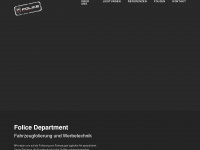 folice-department.de Webseite Vorschau