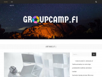 groupcamp.fi Webseite Vorschau