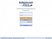 kokom.net Webseite Vorschau