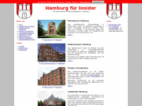 hamburg-fuer-insider.de Webseite Vorschau