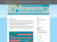 baerenwoche.blogspot.com Webseite Vorschau