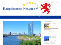 europakomitee-hessen.de Webseite Vorschau