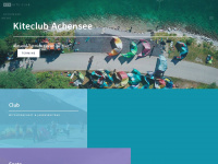 kiteclub-achensee.com Webseite Vorschau