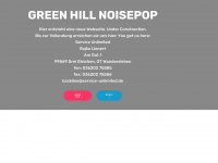 green-hill-noisepop.de Webseite Vorschau