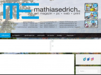mathiasedrich.de Webseite Vorschau