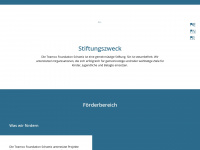 teamco-foundation.ch Webseite Vorschau