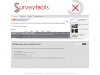 surveytools.ch Webseite Vorschau