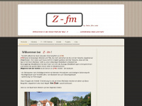 z-fm.de Webseite Vorschau
