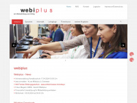 webiplus.ch Webseite Vorschau