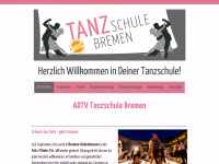 tanzschule-bremen.com Webseite Vorschau