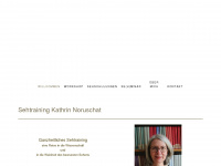 kathrin-noruschat-sehtraining.de Webseite Vorschau