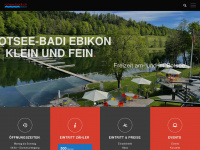 rotsee-badi.ch Webseite Vorschau