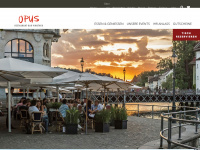 restaurant-opus.ch Webseite Vorschau