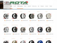 rotawheels.ch Webseite Vorschau