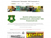 schützenverein-frauenreuth.de Webseite Vorschau