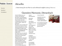 harmonie-dietzenbach.de Webseite Vorschau