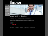 departure-suisse.ch Webseite Vorschau