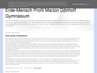 erde-mensch-mdg.blogspot.com Webseite Vorschau