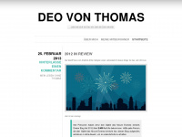 deovonthomas.wordpress.com Webseite Vorschau
