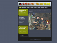 schmiede-gebersdorf.de Webseite Vorschau