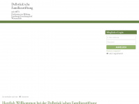 delbruecks.de Webseite Vorschau