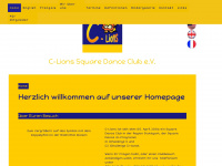 c-lions.eu Webseite Vorschau