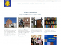 hagenerheimatbund.de Webseite Vorschau