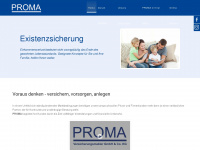 proma-vm.de Webseite Vorschau