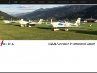 aquila-aviation.de Webseite Vorschau