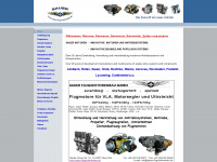 sauer-flugmotorenbau.de Webseite Vorschau