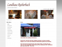 landhaus-rutherbach.de Webseite Vorschau