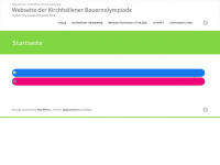 kirchhellener-bauernolympiade.de Webseite Vorschau