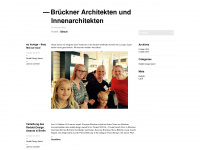 bruecknerarchitekten.wordpress.com Webseite Vorschau