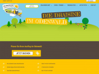solardraisine-ueberwaldbahn.de Webseite Vorschau