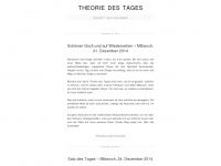 theoriedestages.wordpress.com Webseite Vorschau